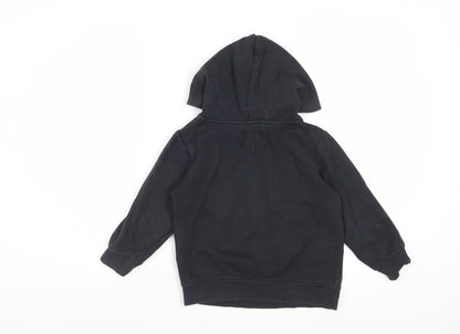 Jordan PSG Boys Black Pullover Hoodie 6-7 Years Cotton Blend