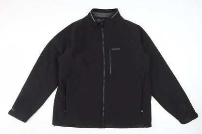 Craghoppers Men’s Black 2XL Softshell Jacket Windproof Water Resistant