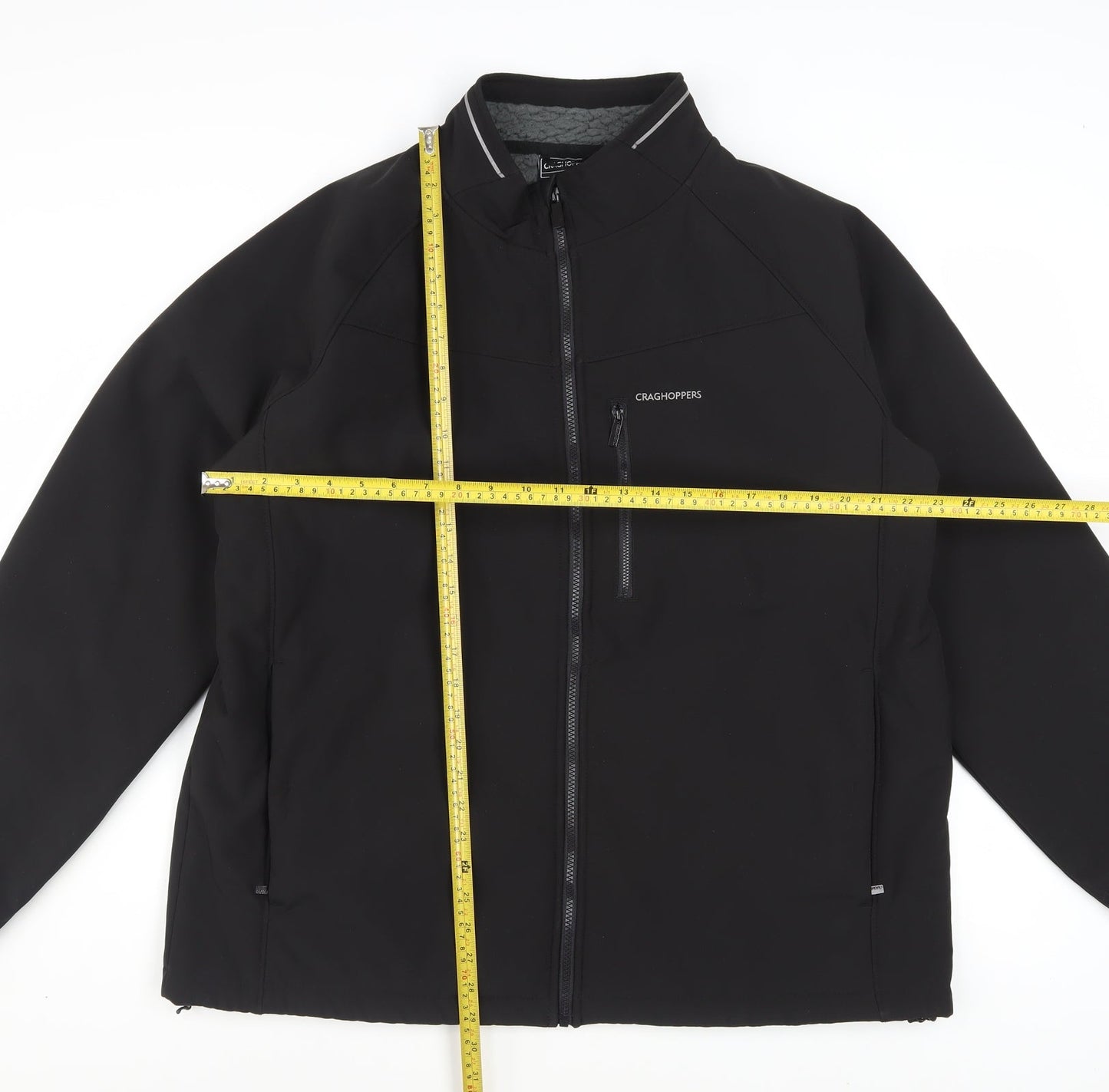 Craghoppers Men’s Black 2XL Softshell Jacket Windproof Water Resistant