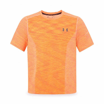 Under Armour Men's Orange HeatGear Fitted Active T-Shirt M