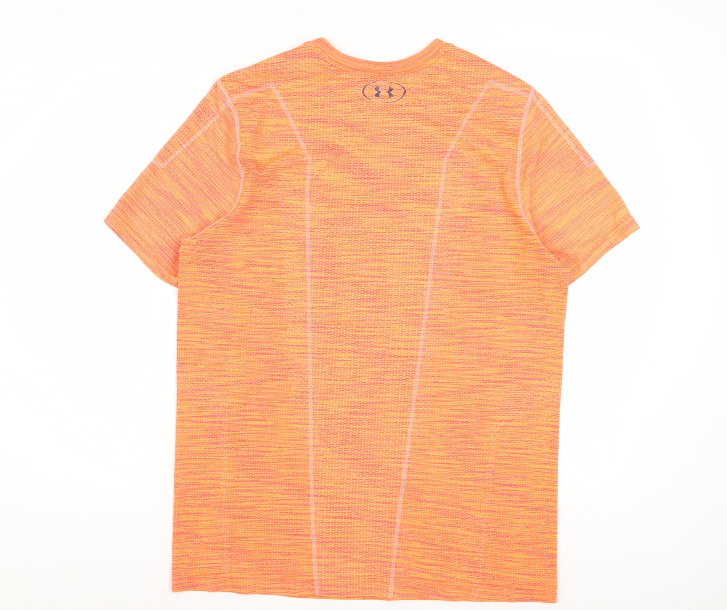 Under Armour Men's Orange HeatGear Fitted Active T-Shirt M