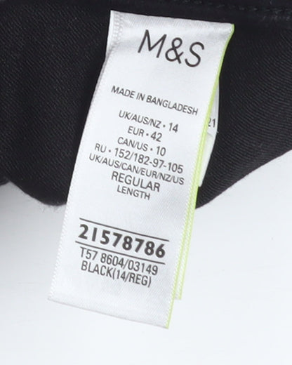 Marks and Spencer Women’s Black Slim Jegging Jeans Size 14 Regular