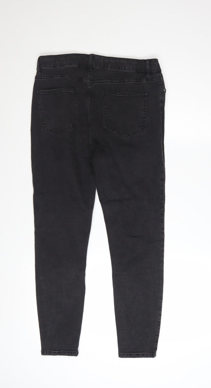 Denim 365 Women Black Size 14/S Skinny Jeans Cotton Blend