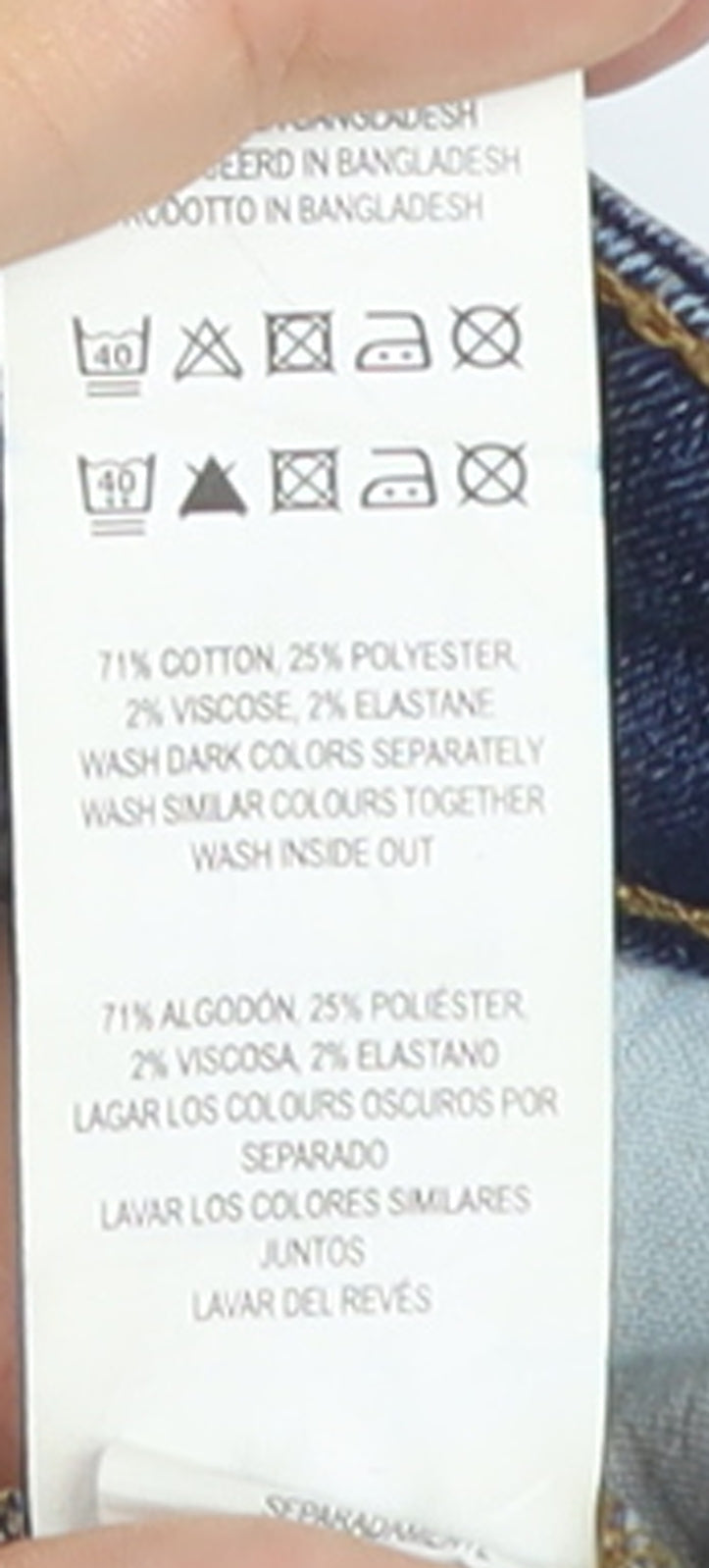 Denim Co. Women Blue Size 12 Skinny Stretch Jeans