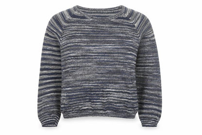 Next Women's Blue Striped Crew Neck Long Sleeve Pullover Jumper Size 10