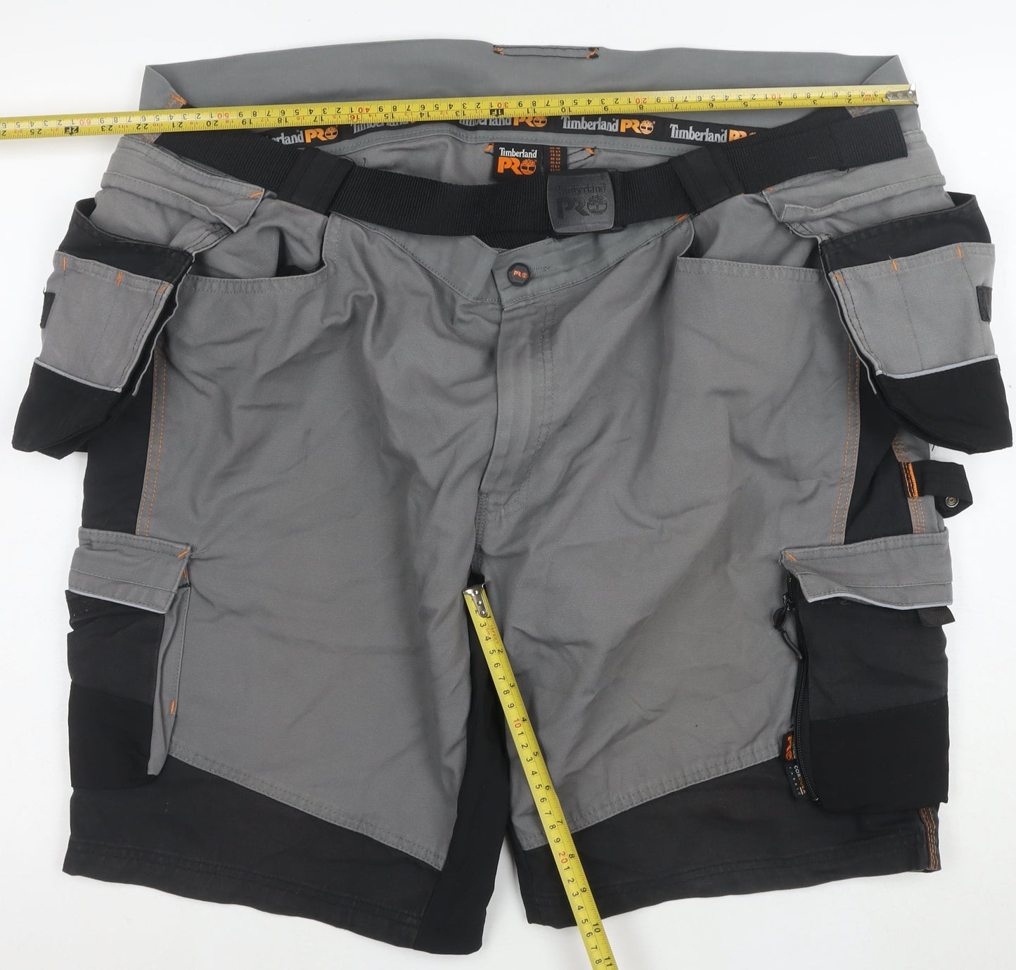 Timberland PRO Men's Grey 2XL Cargo Work Shorts Cotton Blend