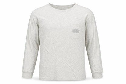 Jack & Jones Men’s Grey XL Long Sleeve Crew Neck T-Shirt