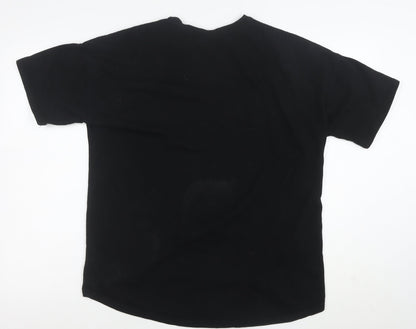 Marvel Women’s Black Widow Black Cotton XS Graphic T-Shirt