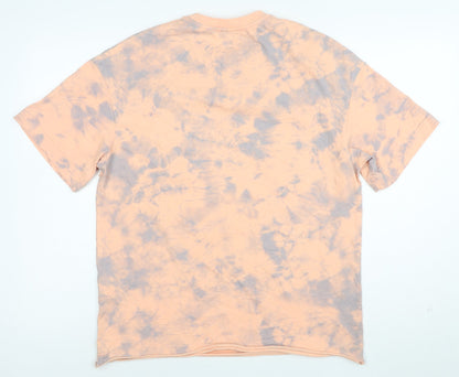 ZARA Women’s Multicoloured Tie Dye Relaxed T-Shirt Size S
