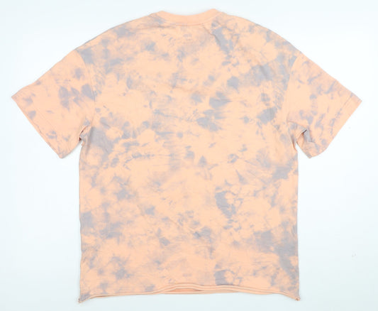 ZARA Women’s Multicoloured Tie Dye Relaxed T-Shirt Size S