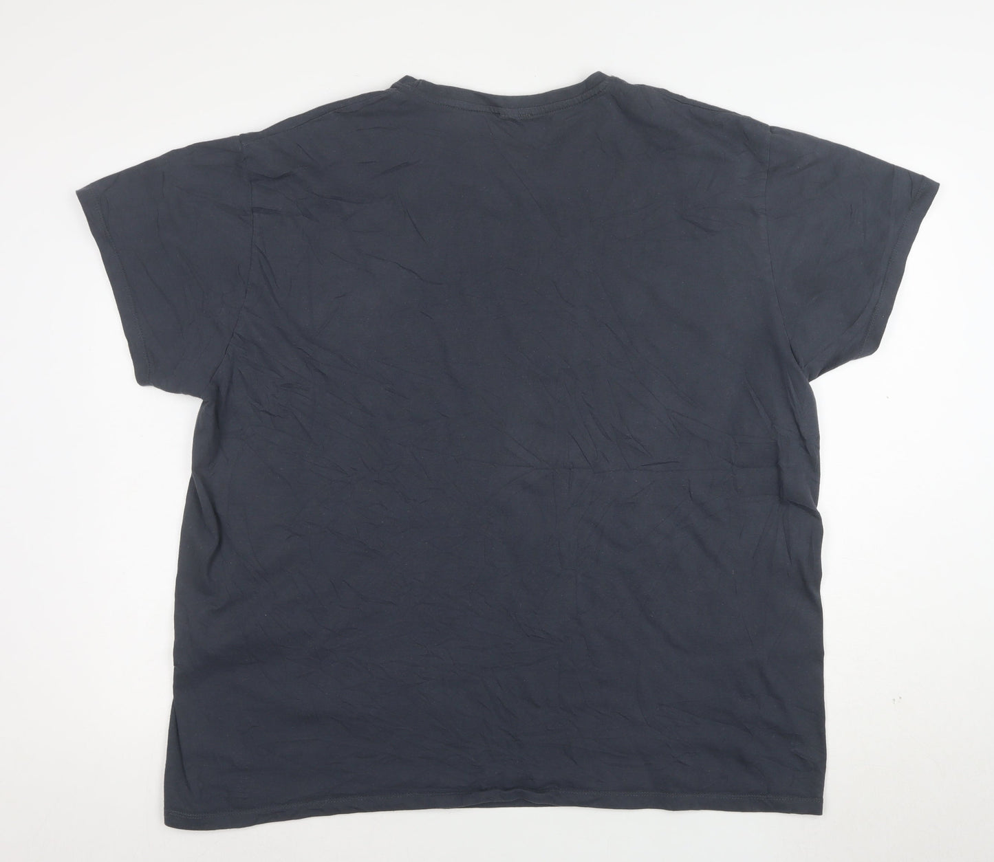Pampling Unisex Adults Blue Art Graphic 3XL Cotton T-Shirt