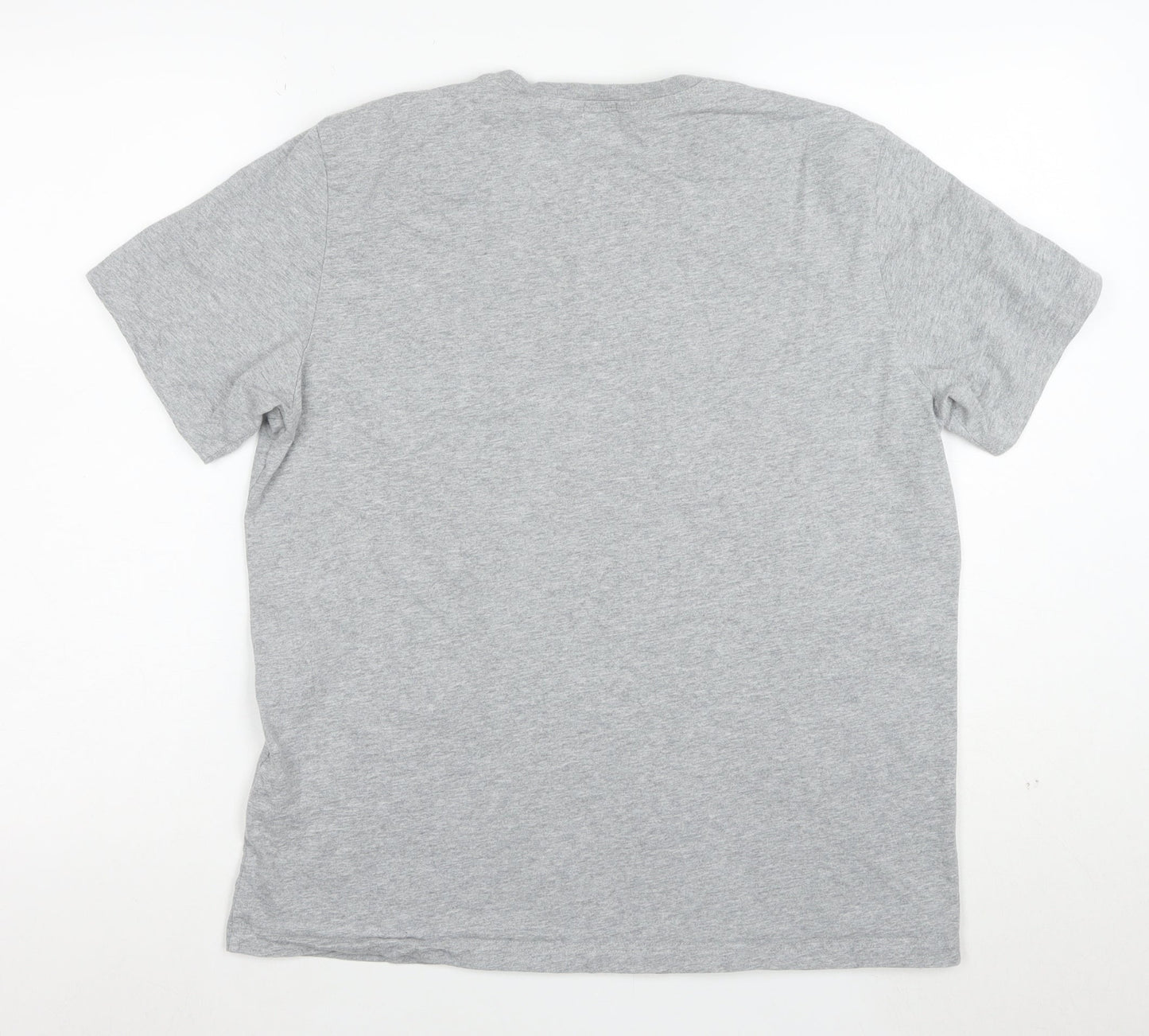 Paul Smith Unisex Grey Zebra Print Cotton T-Shirt Size S