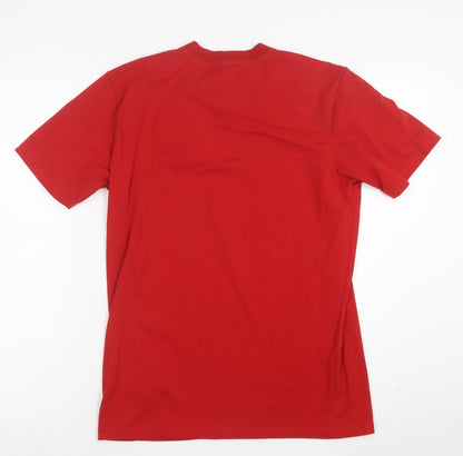 Fanatics Men's Red England Football Cotton T-Shirt Size M