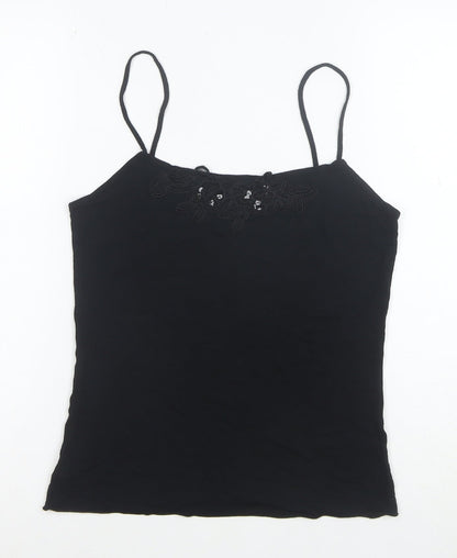 MNG Casual Wear Women's Black Camisole Tank Top Size S
