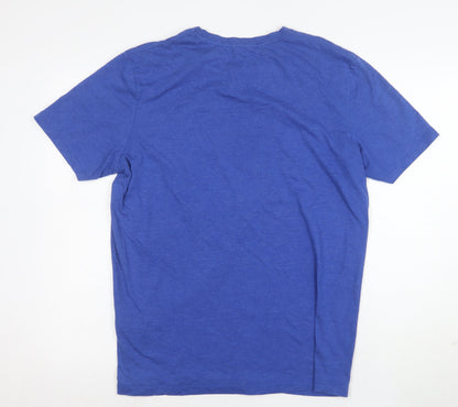 Jack & Jones Originals Blue XL Men's Graphic T-Shirt