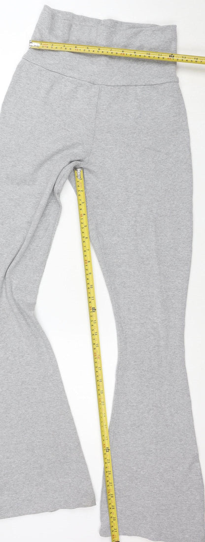 EGO Women’s Grey Flared Cotton Sweatpants Size 6