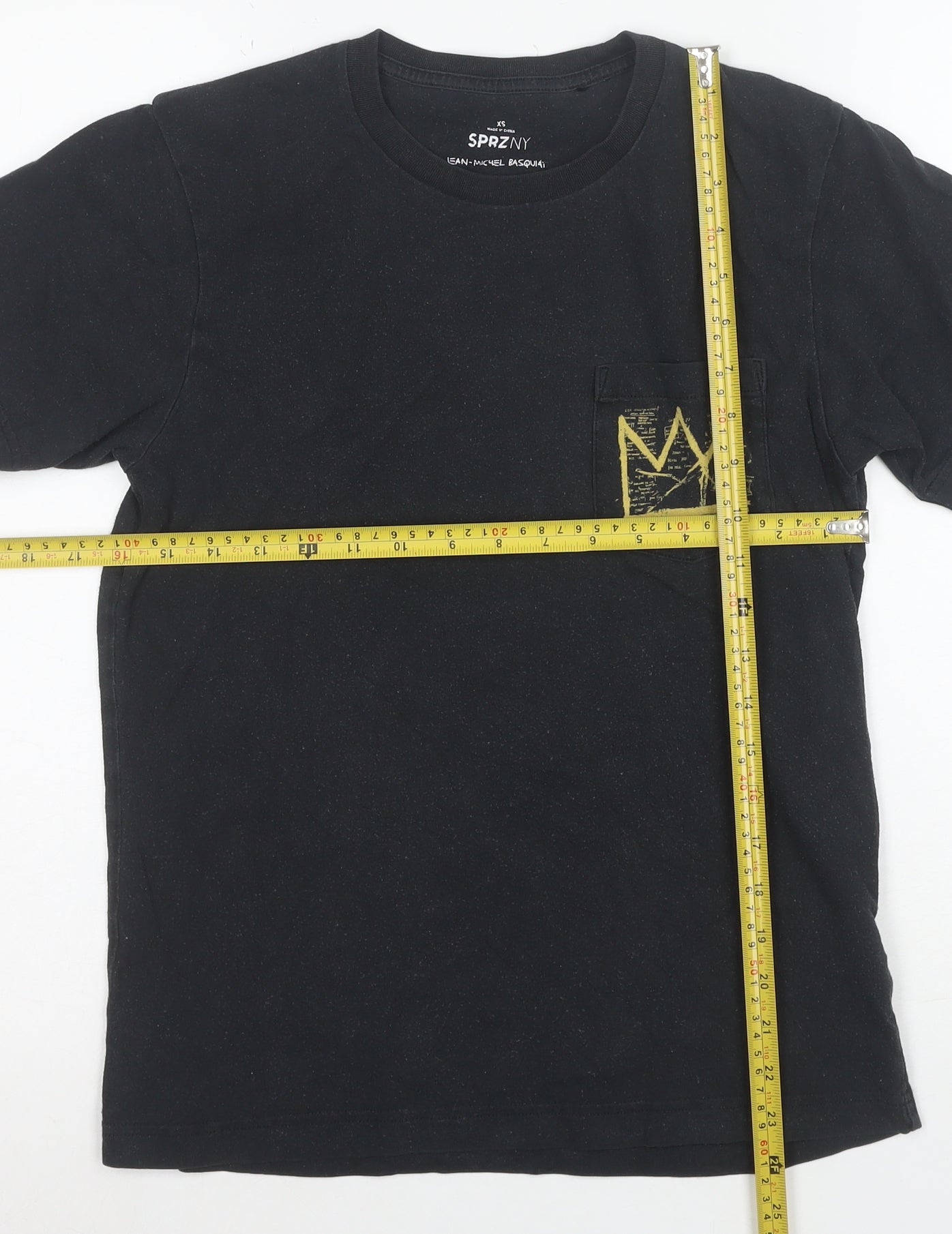 Uniqlo x Jean-Michel Basquiat Men's Black XS Art Graphic T-Shirt