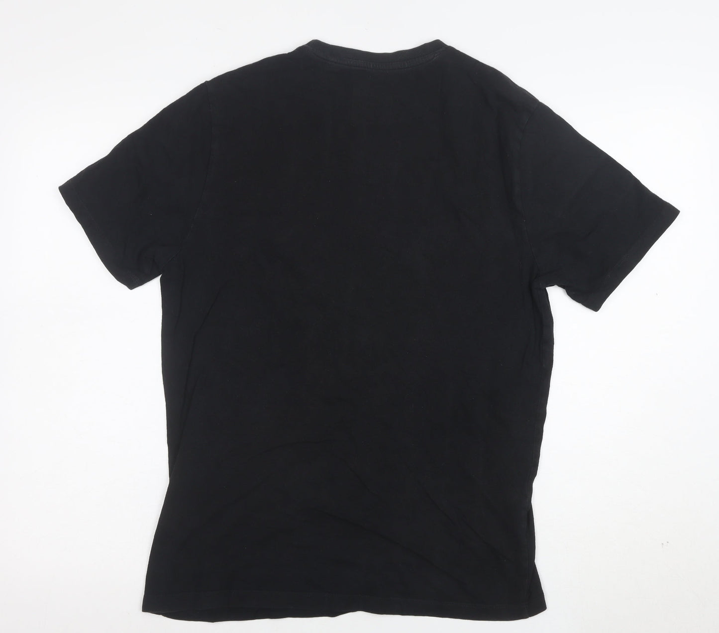 U.S. Athletic Men's Black Medium Graphic Mythology Cotton T-Shirt