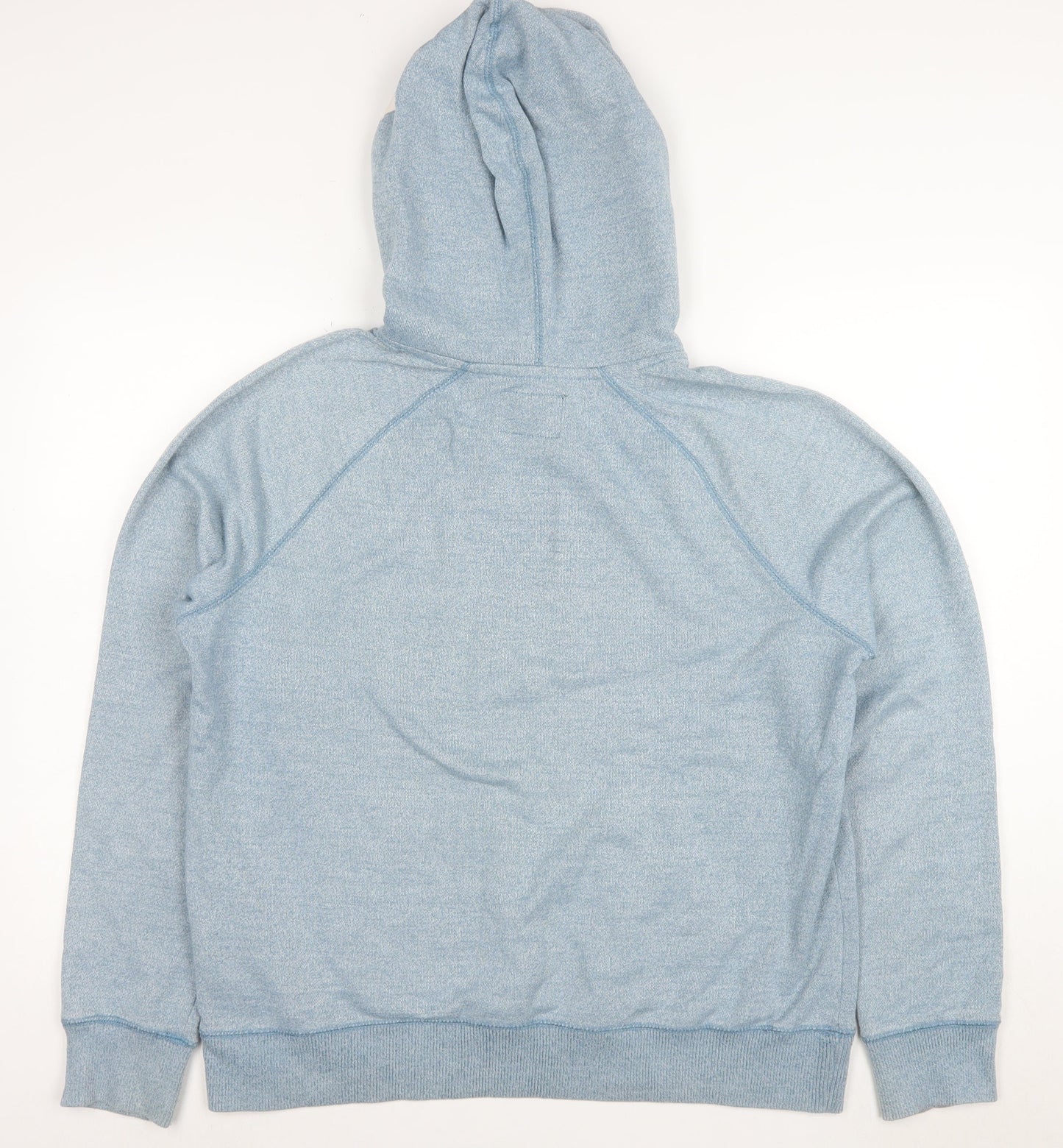 Roots Men's Blue XL Pullover Hoodie with Logo Graphic