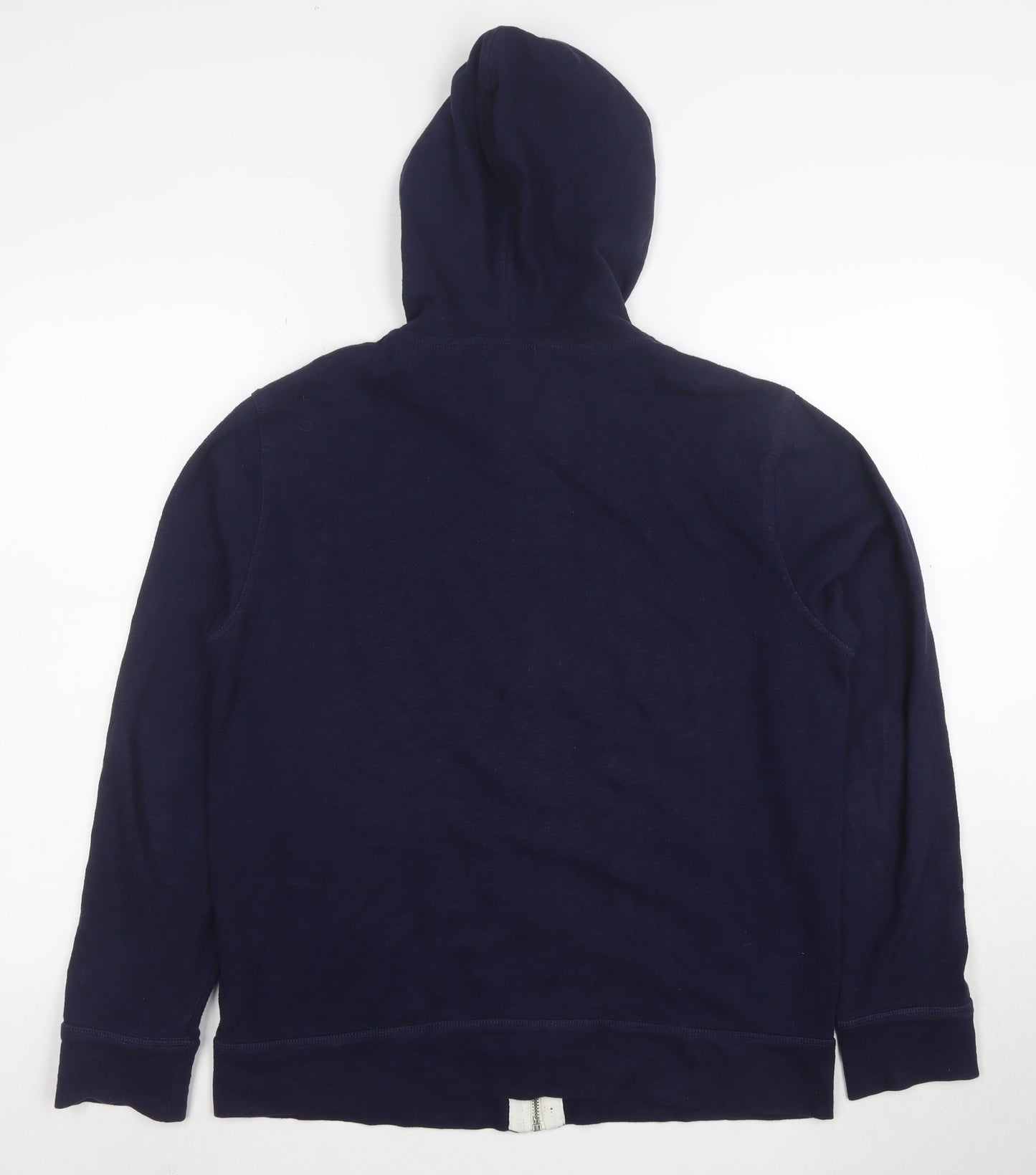 Gap Men's Blue Full Zip Hoodie Size M Cotton Casual Sweatshirt