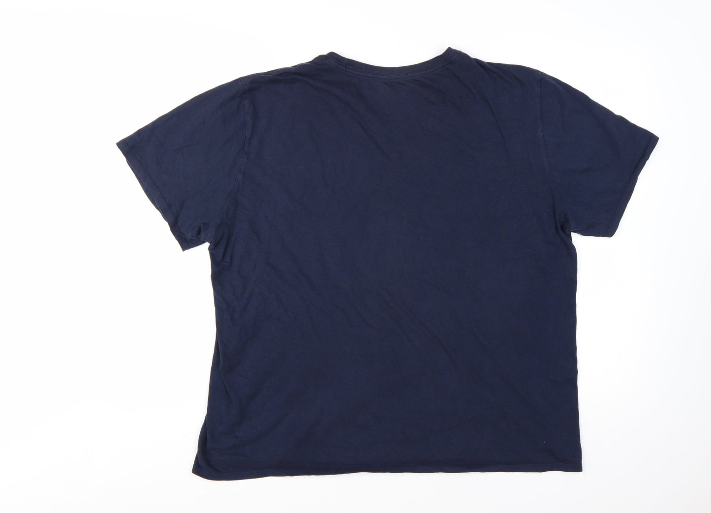 Nike Men's Blue XL Athletic Fit Graphic Sports T-Shirt