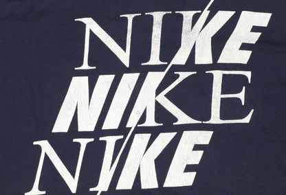Nike Men's Blue XL Athletic Fit Graphic Sports T-Shirt