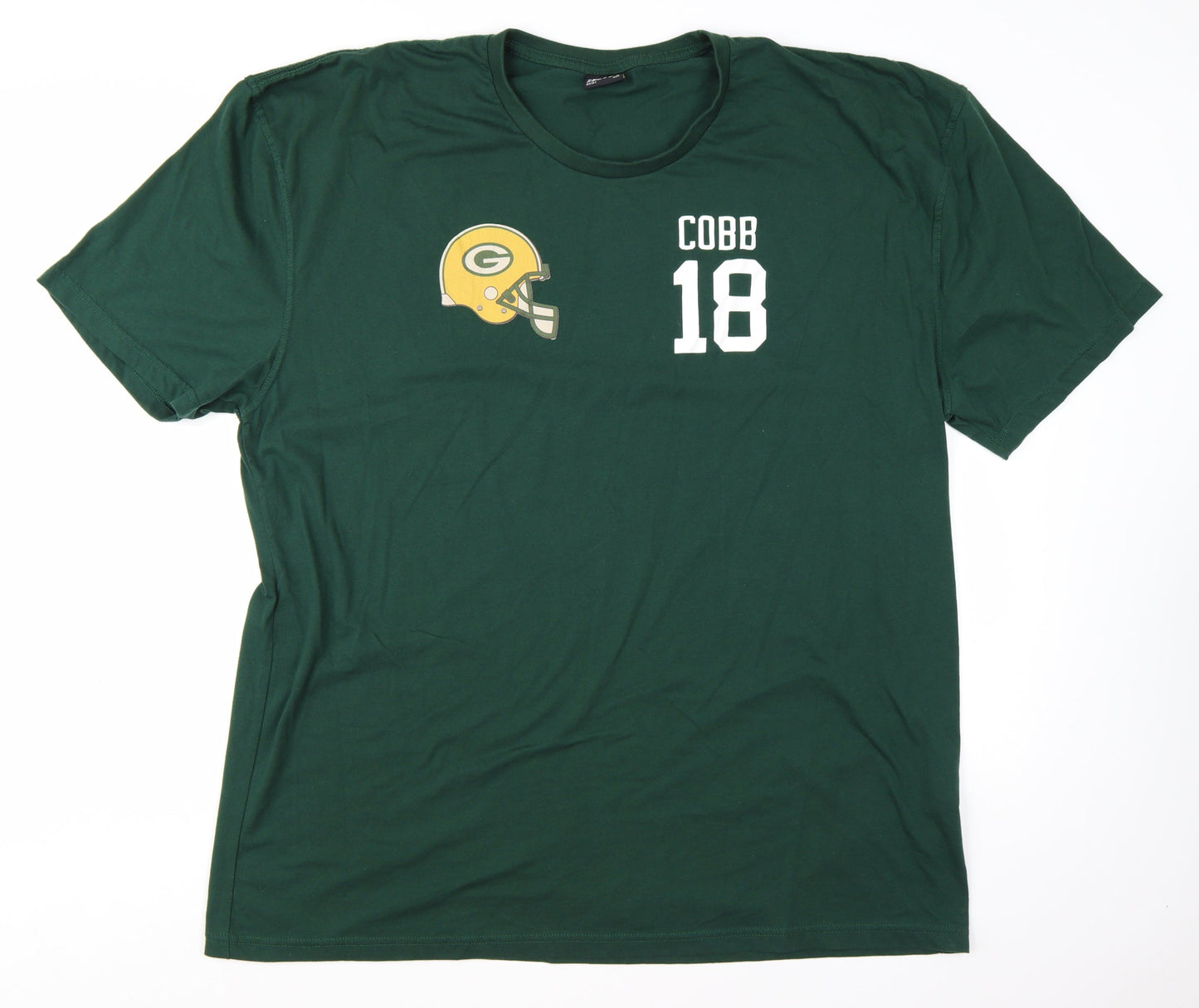 Pro RTX Men's Green Sports Graphic 4XL Crew Neck Cotton T-Shirt