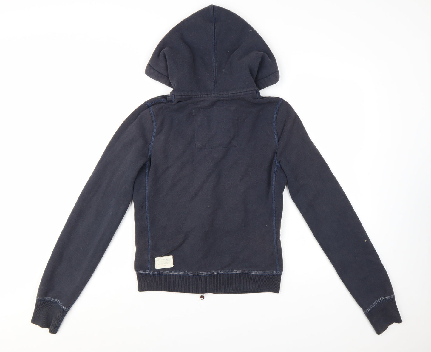 Abercrombie & Fitch Womens Navy Blue Full Zip Hoodie M