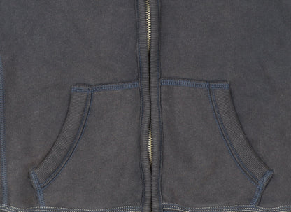 Abercrombie & Fitch Womens Navy Blue Full Zip Hoodie M