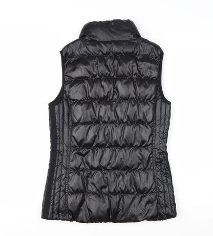 GOLFINO Women's Black Puffer Waistcoat UK 8 Lightweight Down Vest