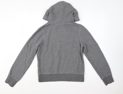 Authentic Apparel Women's Grey Hoodie Size 14 LA College Print