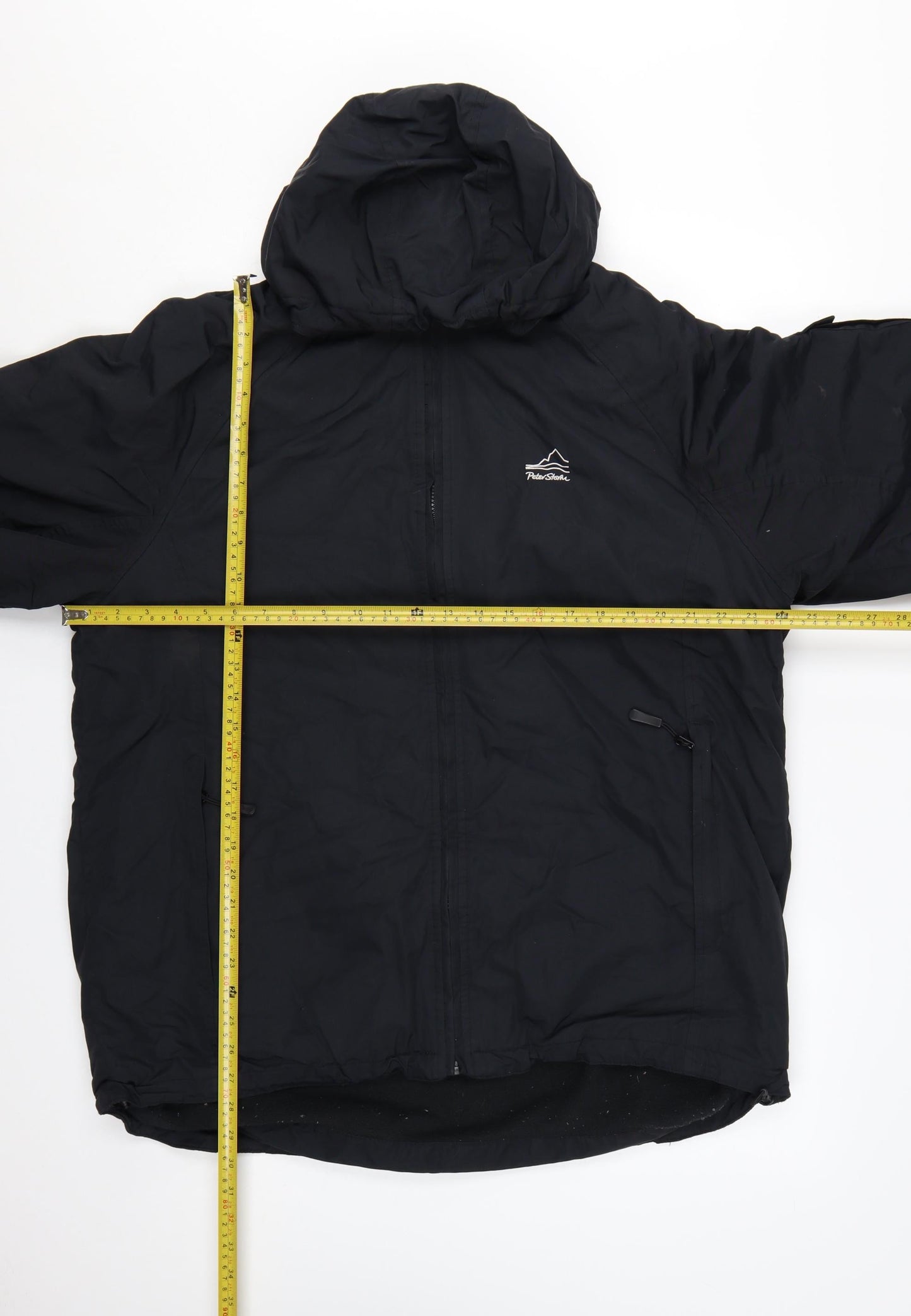 Peter Storm Men's Black XL Waterproof Hooded Parka Jacket