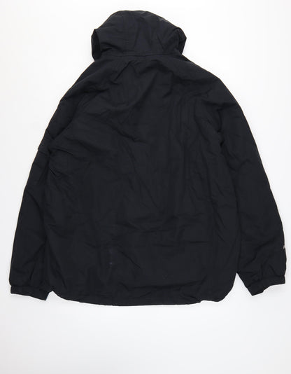 Peter Storm Men's Black XL Waterproof Hooded Parka Jacket