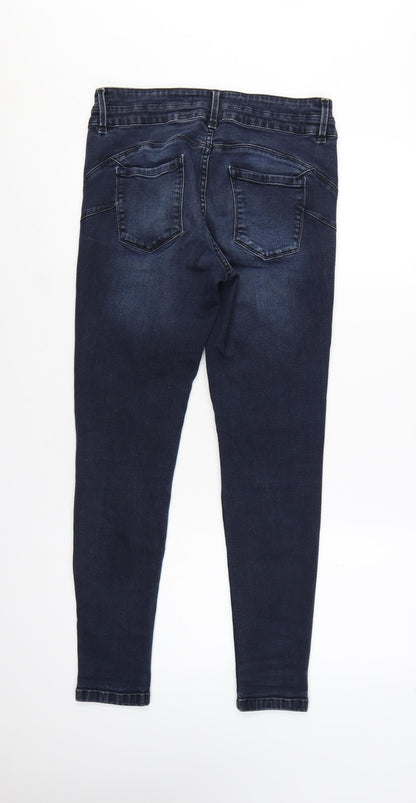 Next Women’s Blue Lift Slim & Shape Skinny Jeans Size 14R