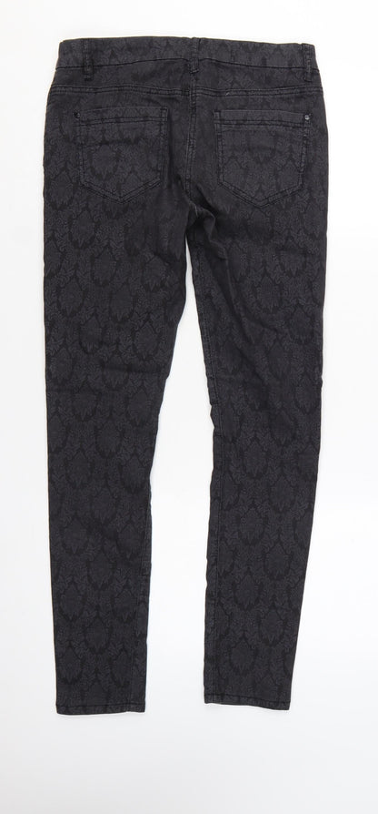 Next Women’s Black Skinny Jeans Size 10 Regular Stretch Denim