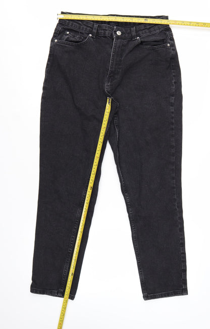 Primark Women’s Black Skinny Jeans Size 12 Mid Rise Denim