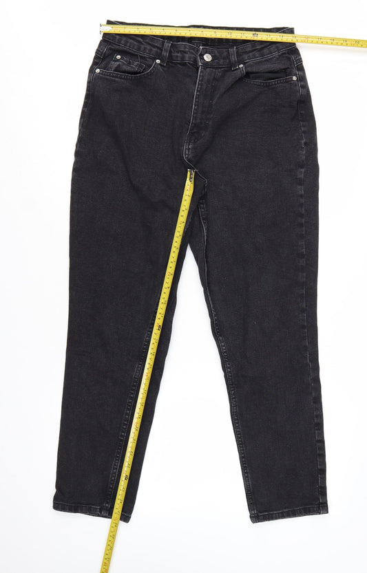 Primark Women’s Black Skinny Jeans Size 12 Mid Rise Denim