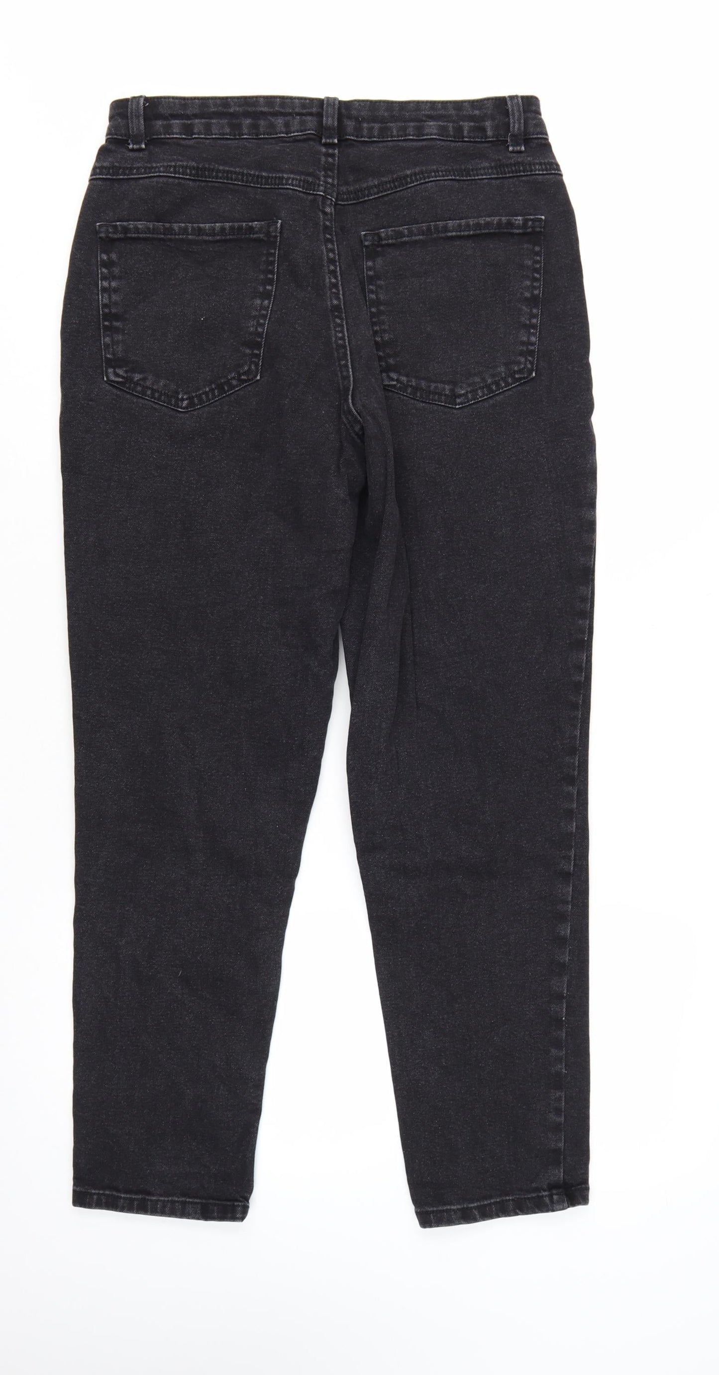 Primark Women’s Black Skinny Jeans Size 12 Mid Rise Denim