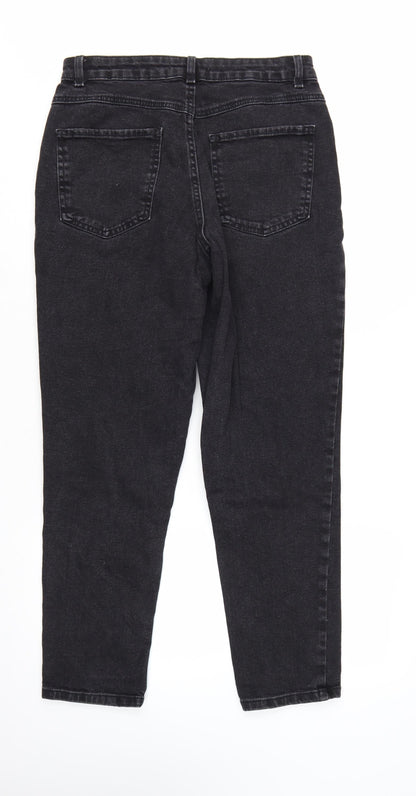 Primark Women’s Black Skinny Jeans Size 12 Mid Rise Denim