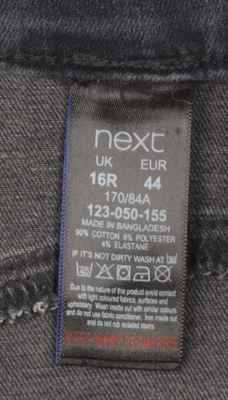 Next Women Grey Bootcut Jeans Size 16 Lift Slim & Shape