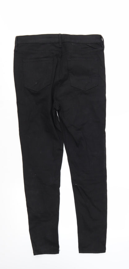 F&F Women's Black Skinny Stretch Jeans Size 14R