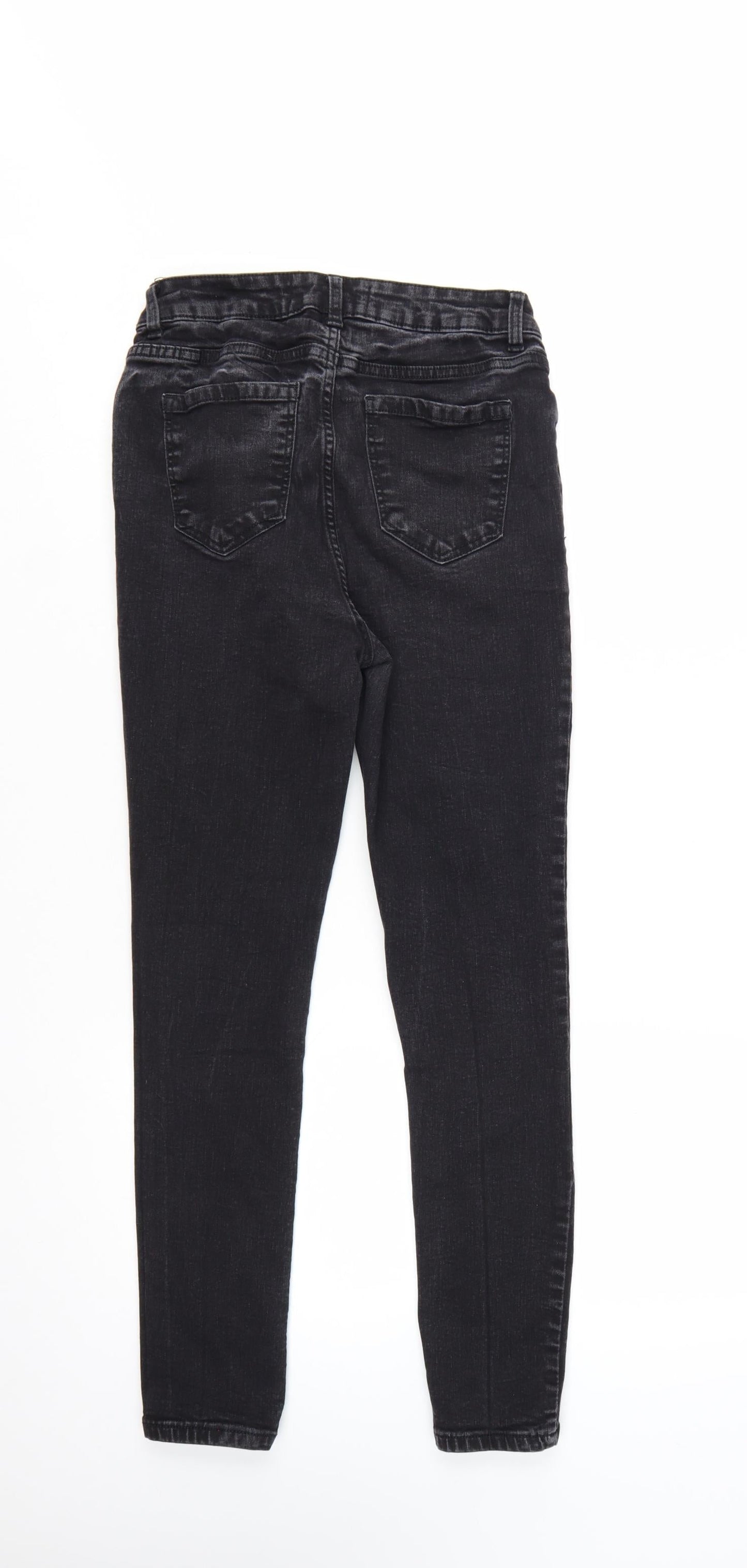 George Women's Black Skinny Jeans Size 10 Short Fashion Fit