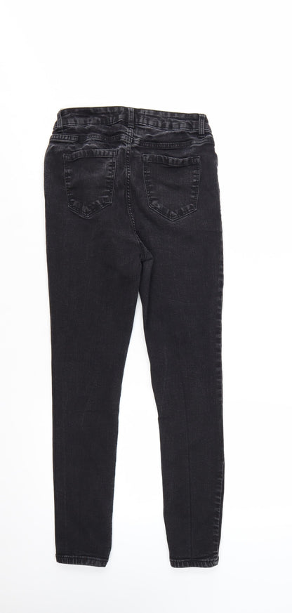 George Women's Black Skinny Jeans Size 10 Short Fashion Fit