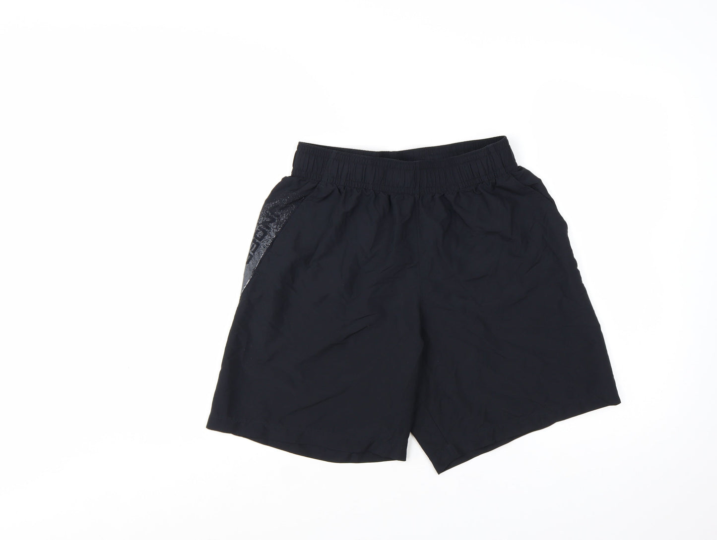 Under Armour Mens Black M Athletic Quick Dry Gym Shorts