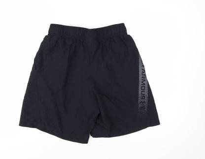 Under Armour Mens Black M Athletic Quick Dry Gym Shorts