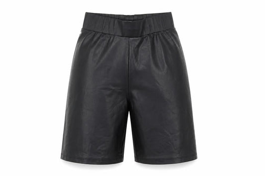 Topshop Women's Black Size 8 Stretch Biker Shorts