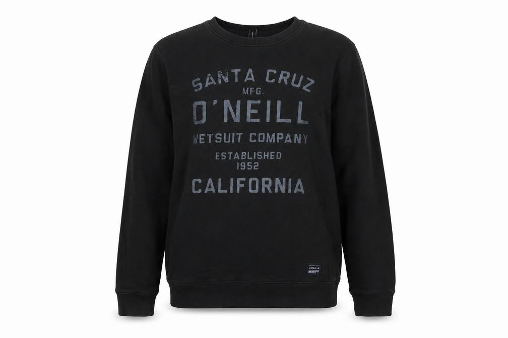 O'Neill Mens Black XL Pullover Sweatshirt California Graphic