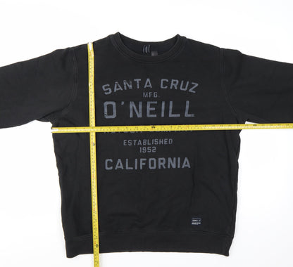 O'Neill Mens Black XL Pullover Sweatshirt California Graphic