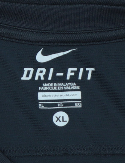 Nike Men's Black Dri-Fit Sleeveless Tank Top XL Athletic Gym Wear