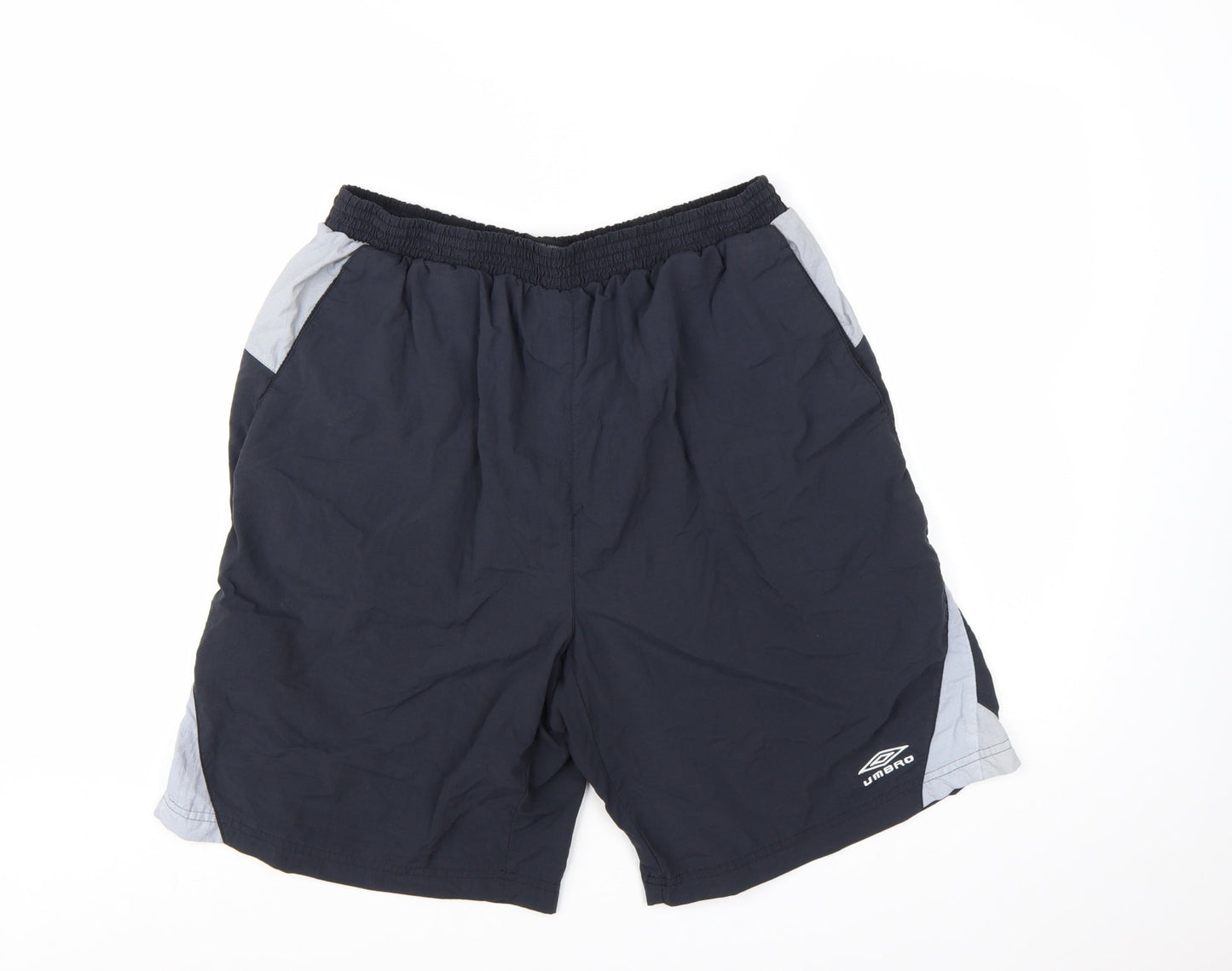 Umbro Men's Black XL Athletic Football Shorts Lightweight
